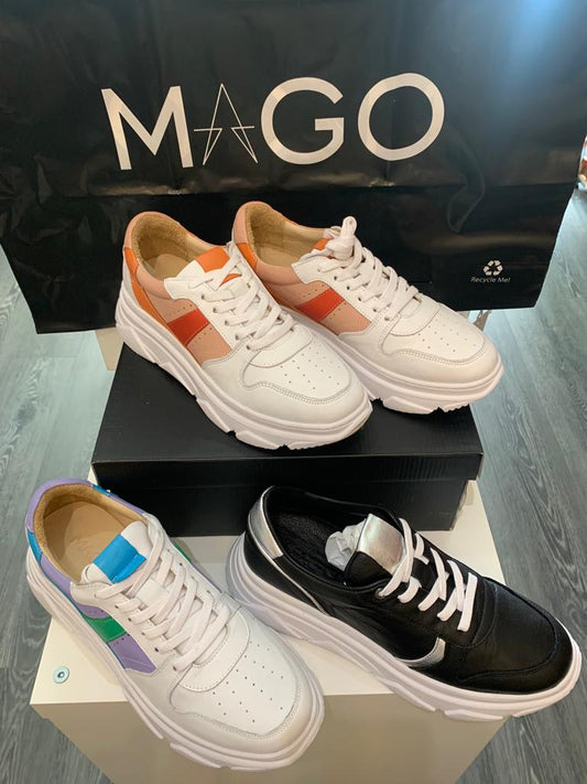 MAGO nahka tennarit kolme väriä