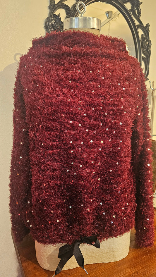 Paljetti pusero kaksi väriä