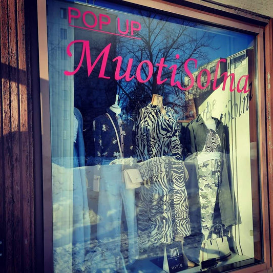 Uusi kivijalka pop up kauppa