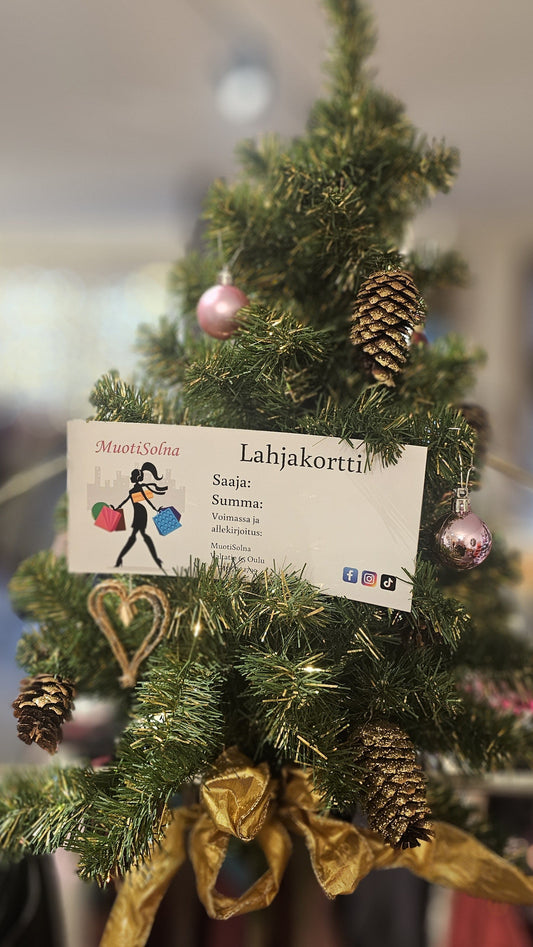 Lahjaostokset mietityttää