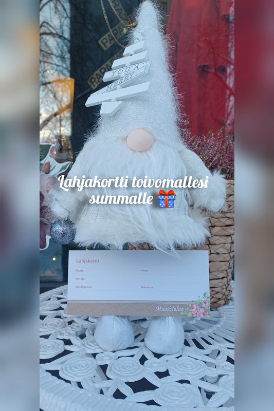 Huima lahjakorttitarjous