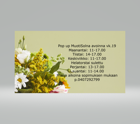 Jihuu kesä on tullut