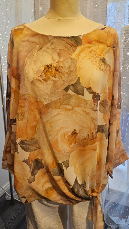 Keltainen juhlapusero