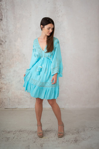 Allison lyhyt Boho jade