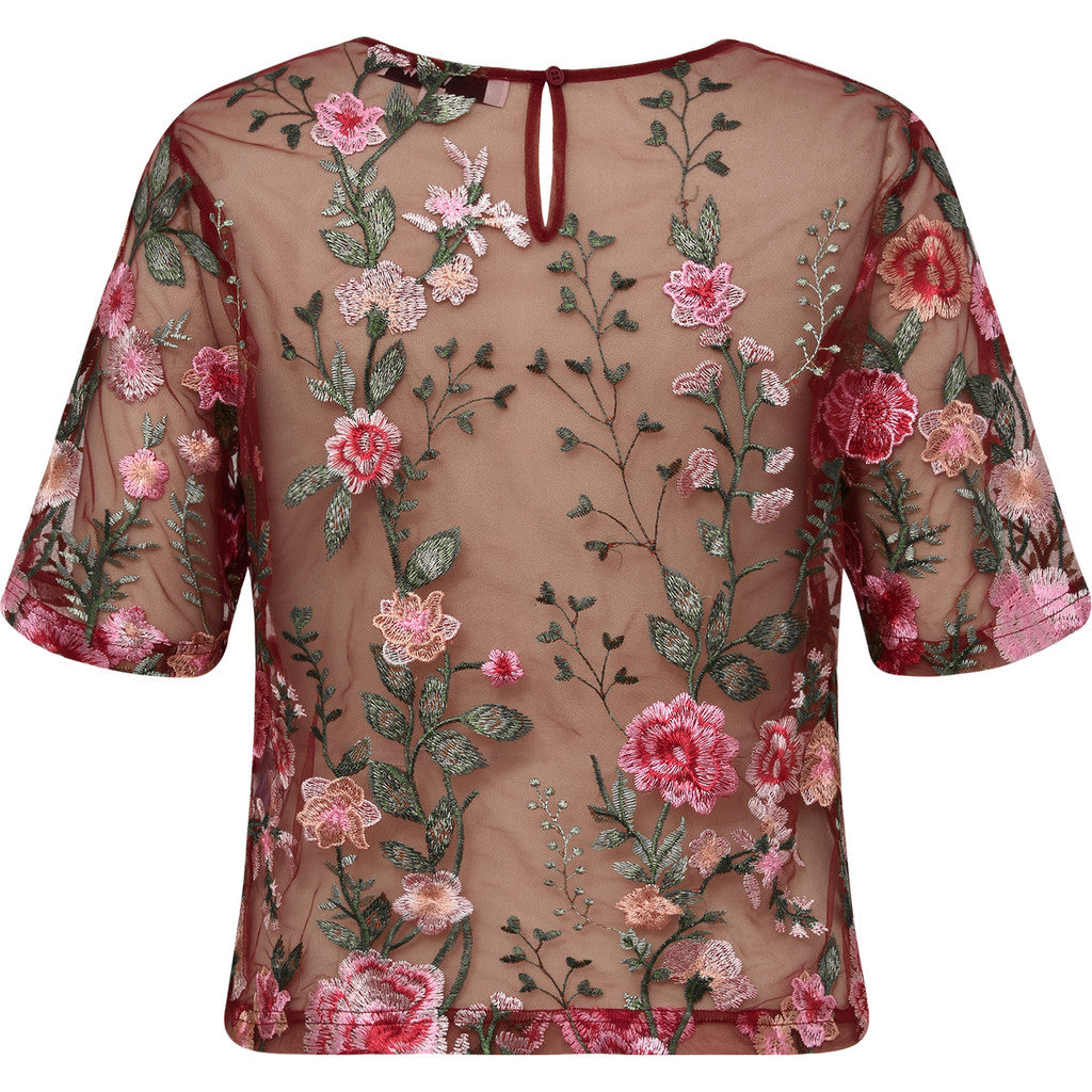 rose mesh pusero