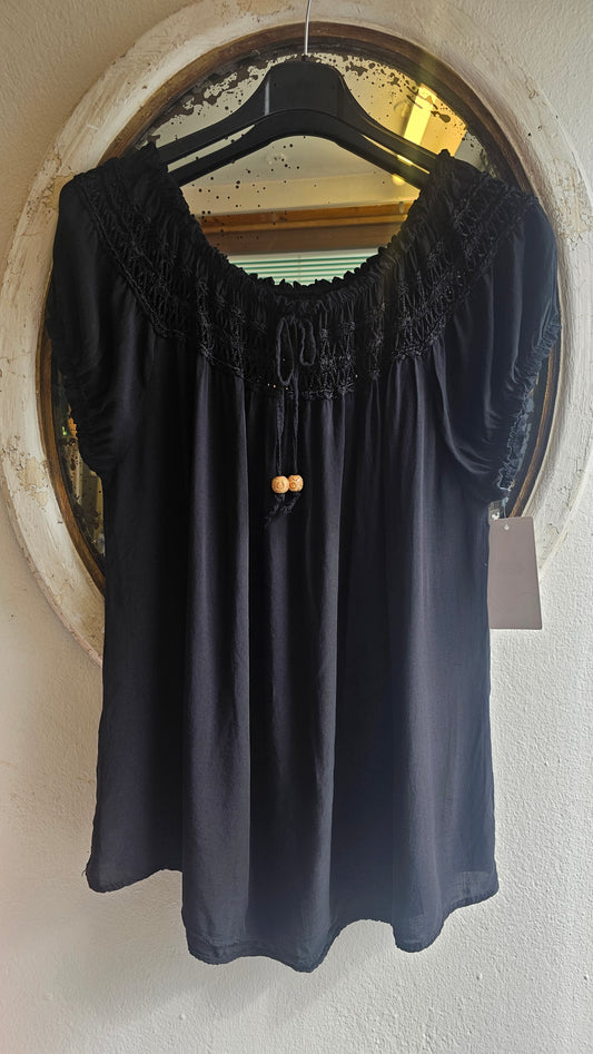 off shoulder pusero