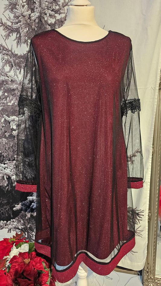 Burgundi mekko