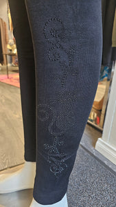 Timantti leggins eri kuvioin