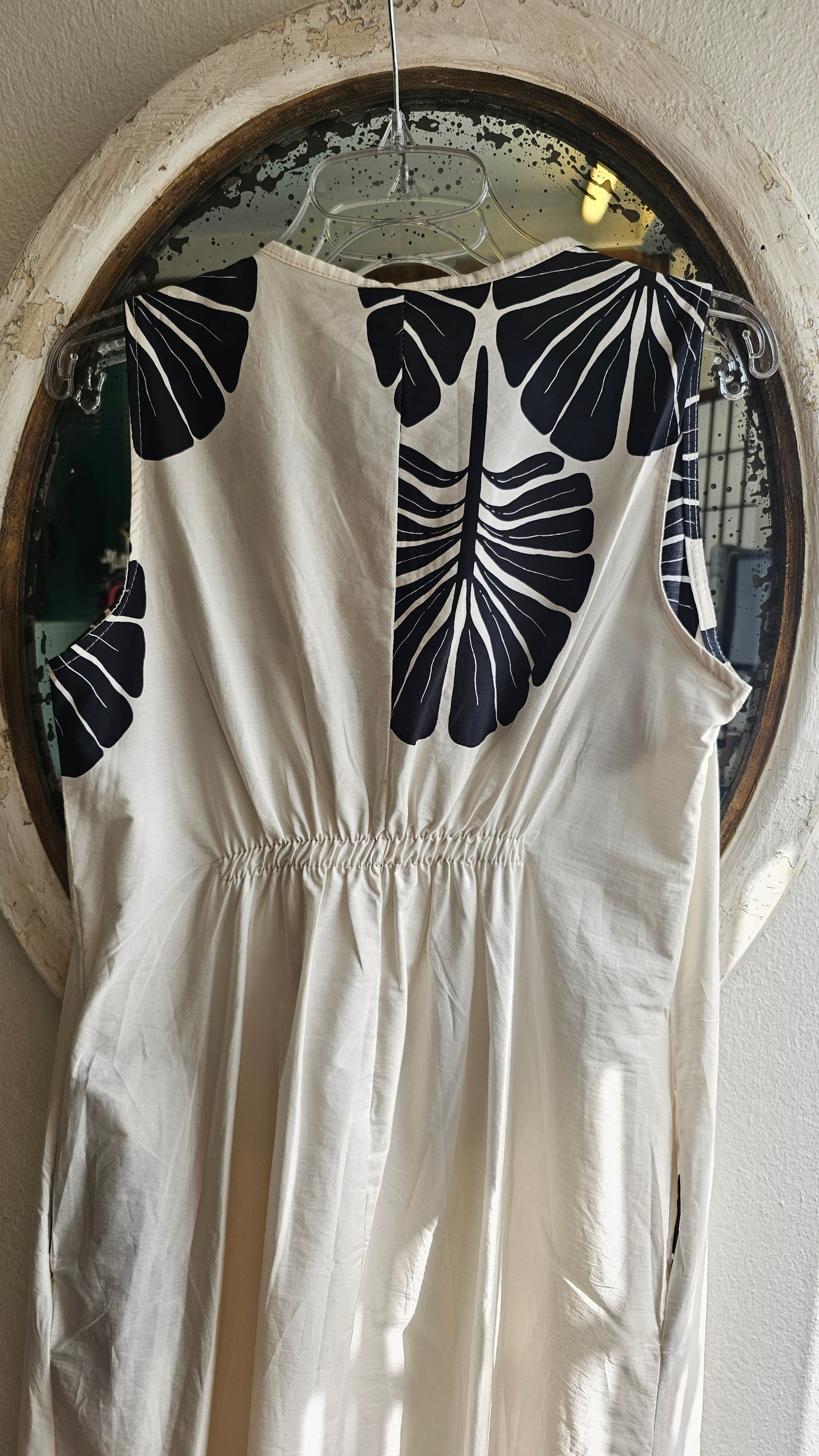 Hihaton puuvilla mekko