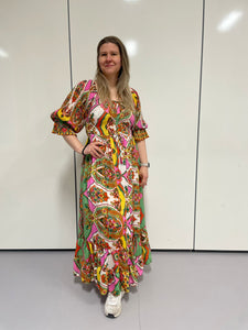 Kirjava maxi mekko