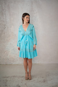 Allison lyhyt Boho jade