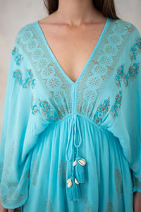 Allison lyhyt Boho jade